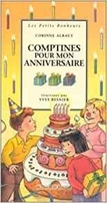 Comptines pour mon anniversaire - Click to enlarge picture.